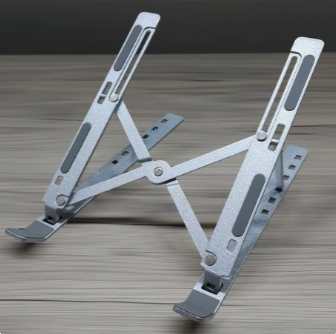 Metal Laptop Stand | Adjustable Foldable Laptop Stand | Portable Laptop Stand With Box & Cover