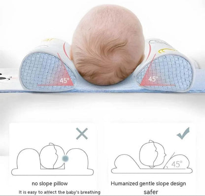 Newborn Baby Head Shaping Pillow – Soft Support Anti-Flat Head